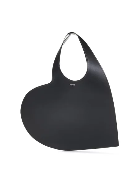 Coperni torebka skórzana Heart Tote czarny