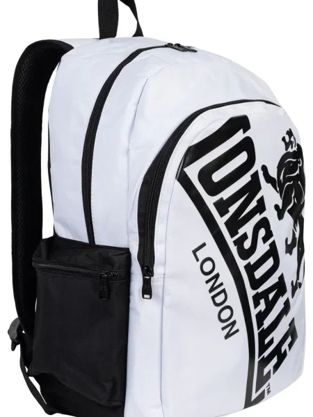 LONSDALE Rucsac Astbury negru alb
