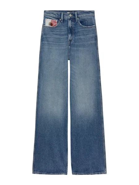 Tommy Jeans Farmer Claire Hr Wd Rwb kék