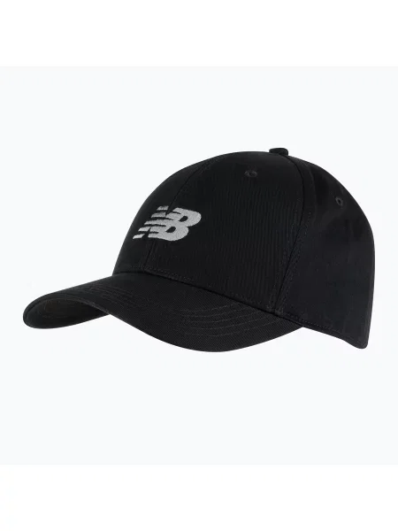 Kšiltovka New Balance 6 Panel Structured Snapback black černá