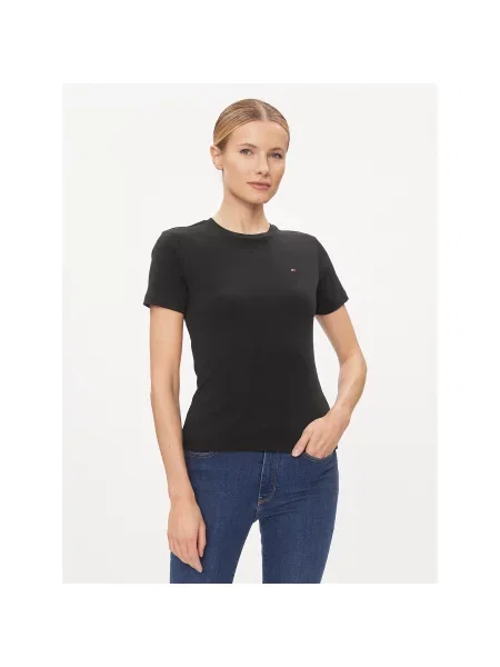 Tommy Hilfiger T-Shirt New Cody Slim Fit μαύρο
