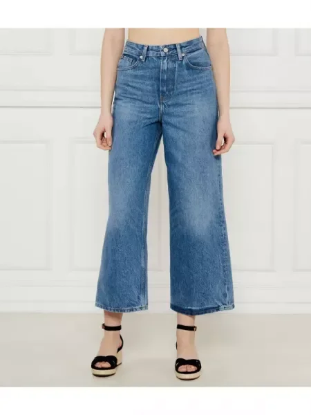 Tommy Hilfiger Farmer ALI | Relaxed fit len hozzáadásával kék