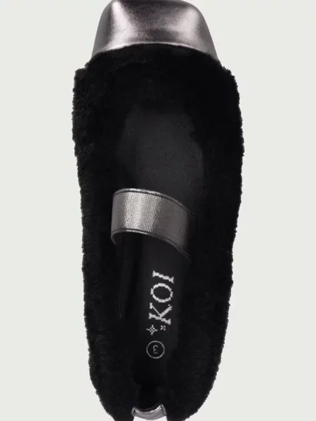 Меховые балетки Koi Footwear