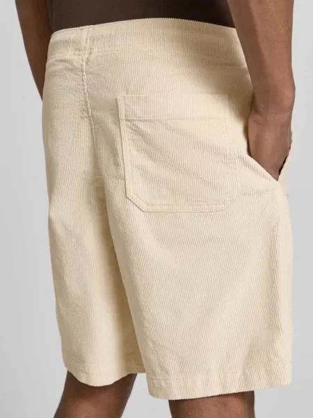 Szorty dresowe o kroju regular fit z mieszanki bawełny model JACE' Selected Homme białe