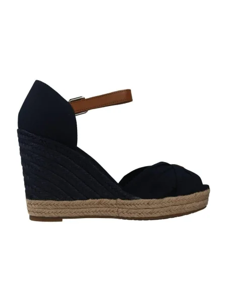 Pantofi Tommy Hilfiger cu vârf deschis albastru