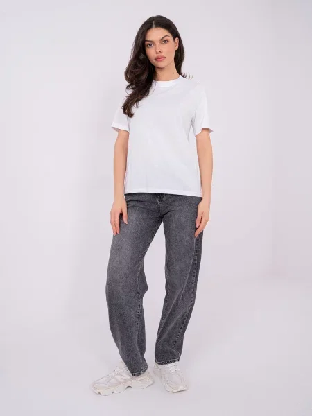 Tricou Sublevel scurt alb