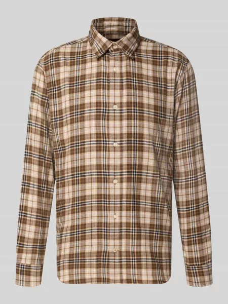 Koszula casualowa o kroju regular fit z kołnierzykiem typu kent model FIELD' Jack & Jones