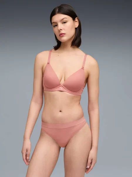 Бюстгальтер Puma из микрофибры розовый