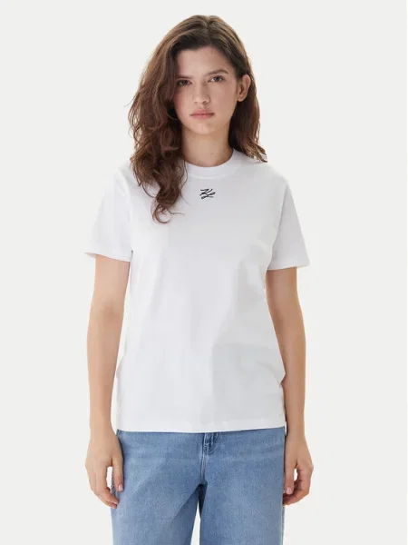 Karl Lagerfeld tricou din KL ESSENTIAL alb