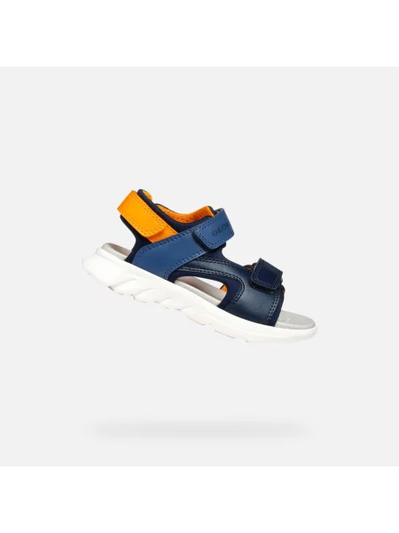 Sandały GEOX J SANDAL AIRADYUM BO niebieski