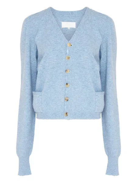 Cardigan Maison Margiela de lână albastru