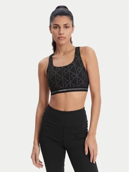 Calvin Klein Performance Спортен сутиен Icon черен