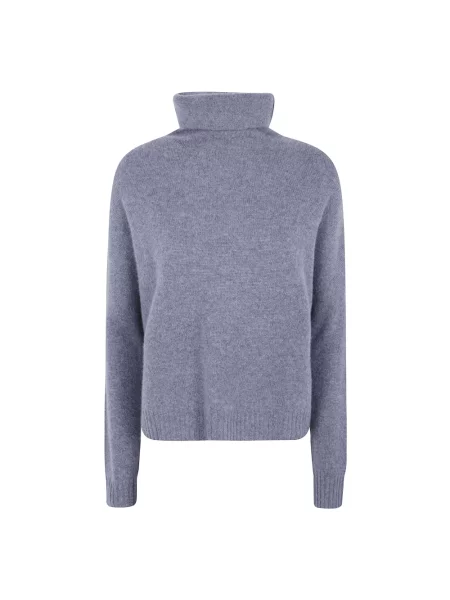 Sweter z golfem Kujten do golfa niebieski