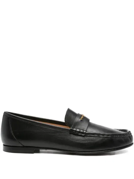Pantofi loafer Chloé din piele negru