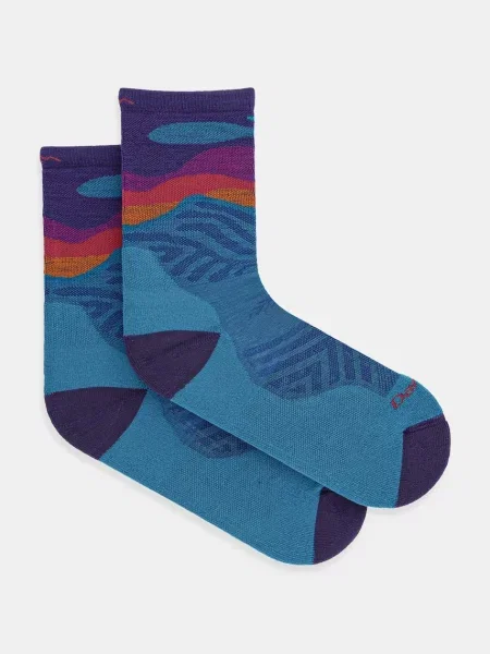 Nogavice s primesjo volne Darn Tough modra