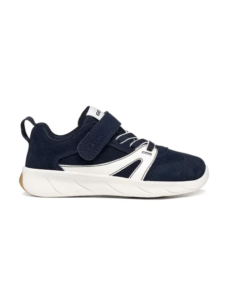 Geox FOOT-RUN Barefoot sneakers pentru copii din piele întoarsă