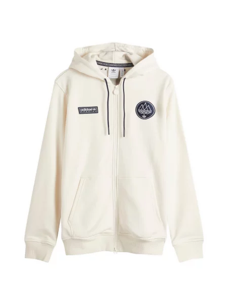 Bluza z kapturem Adidas biała