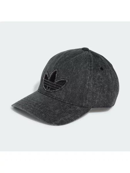 Czapka Washed Denim czarna