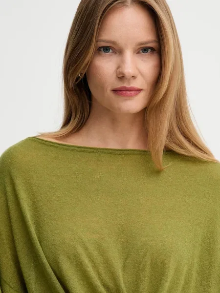 Легкий свитер United Colors Of Benetton зеленый