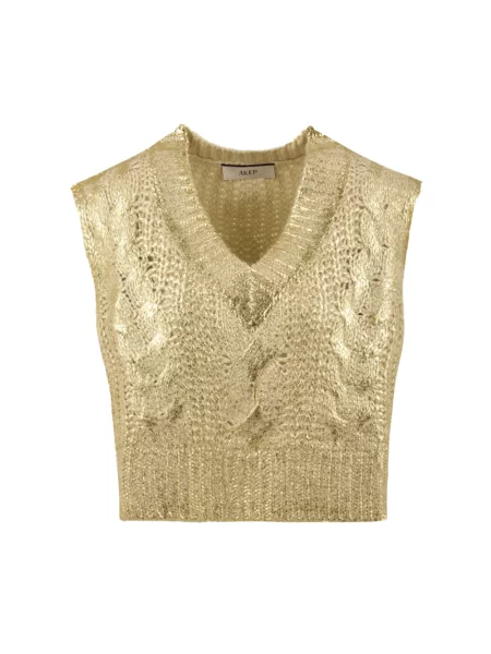 Sweter Akep żółty