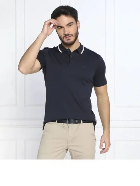 BOSS BLACK Tenisz póló Penrose 38 fekete