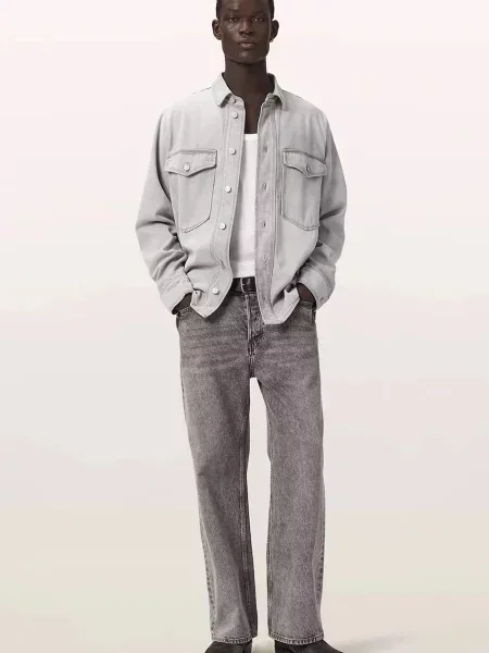 Джинсовая рубашка Allsaints