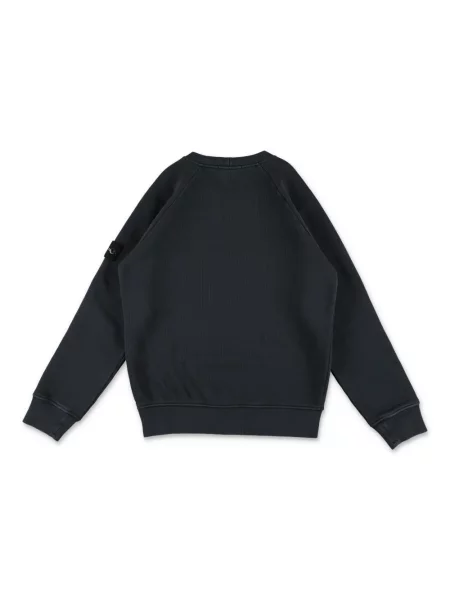 Bluza polarowa dziecięca Stone Island czarna