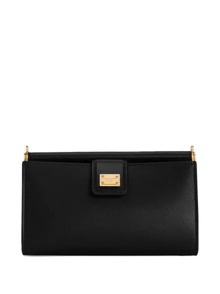 Geanta de piele Dolce & Gabbana din piele negru