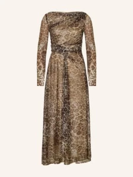 Talbot Runhof Sukienka Koktajlowa braun złota