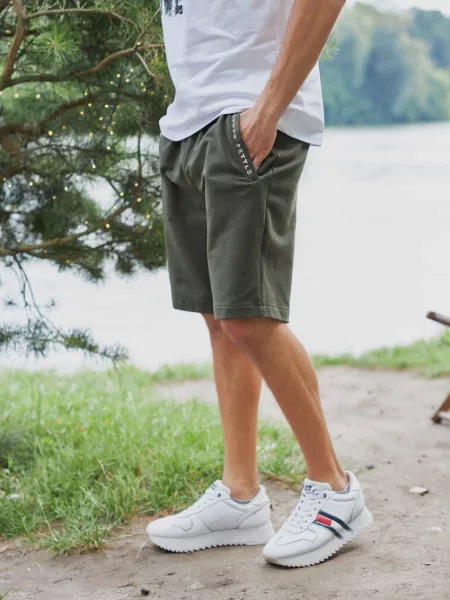 Шорти спортивні Umon бавовна/еластан хакі