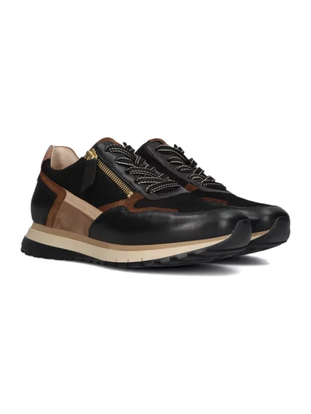 Sneakersy Gabor zamszowe brązowe