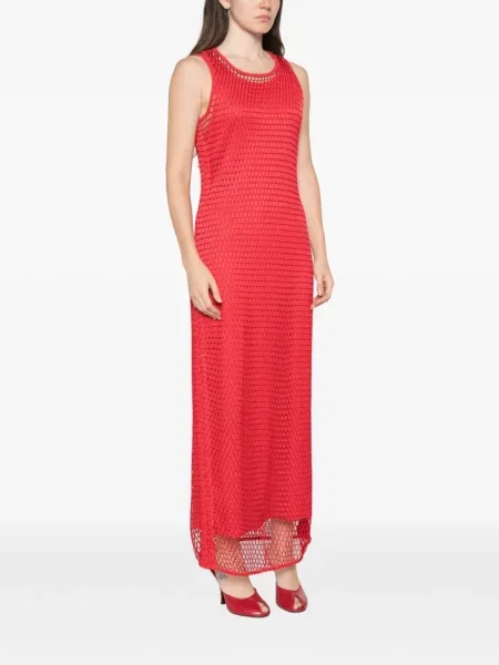 Rochie maxi Jijil fără mâneci roșu