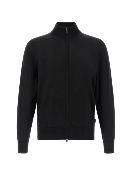 Pulover Boss de lână negru