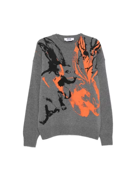 Sweter Msgm szary