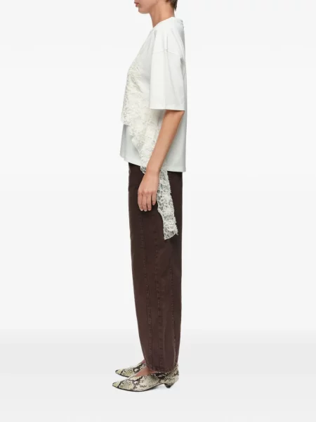 Pantaloni Bimba Y Lola cu cataramă maro