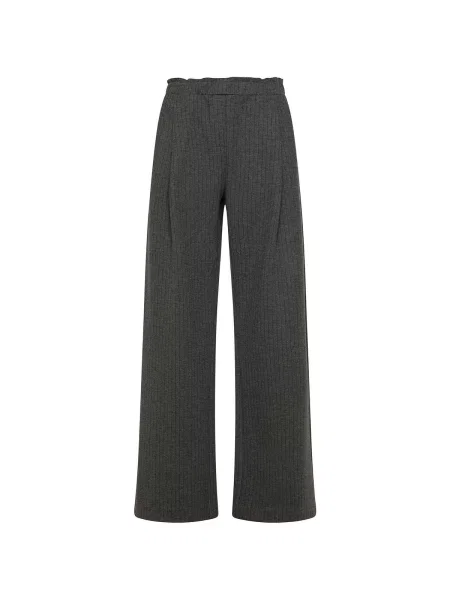 Pantaloni palazzo Deha gri