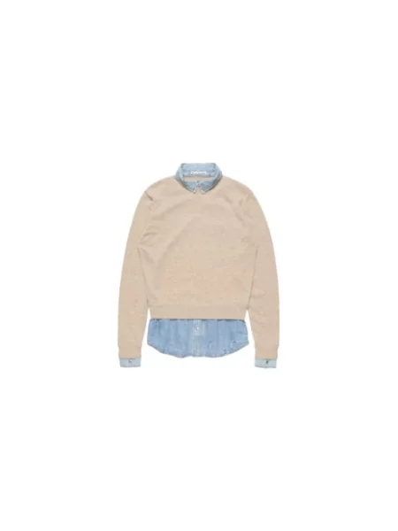 Sweter Acne Studios wełniany beżowy