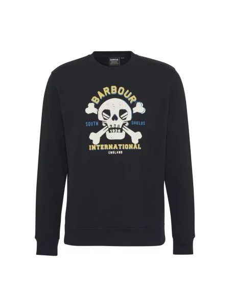 Bluza Barbour z nadrukiem czarna