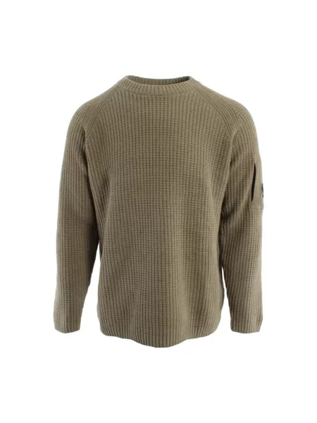 Dzianinowy sweter C.p. Company zielony