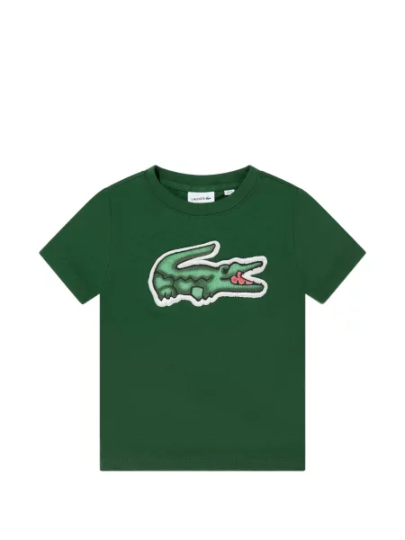 Koszulka dziecięca Lacoste zielona