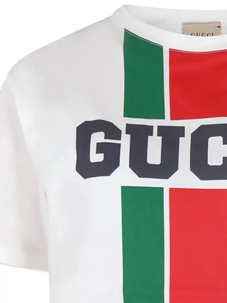 Koszulka dziecięca Gucci biała