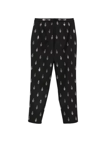 Stras pantaloni Genny negru