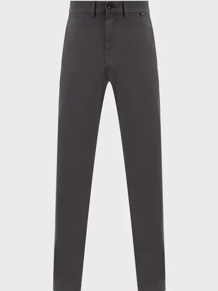 Твілові чіноси Calvin Klein сірі