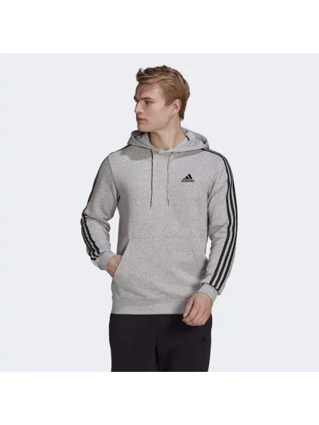 Bluza z kapturem adidas Essentials Fleece Mężczyźni czarna