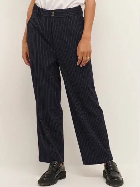 Kaffe Pantaloni din Marley Bleumarin