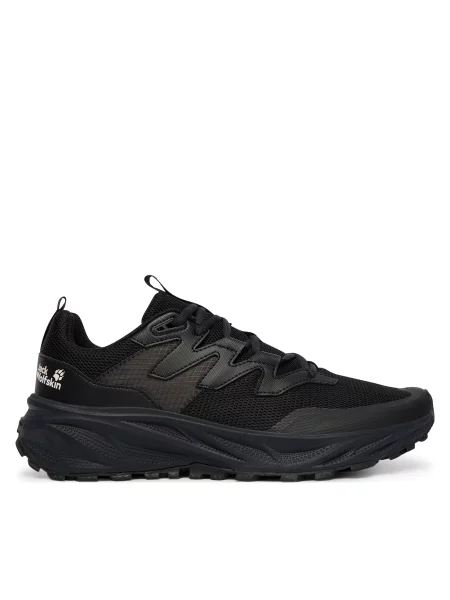 Sneakerși Jack Wolfskin negru