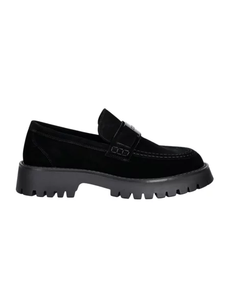 Loafersy Guess czarne