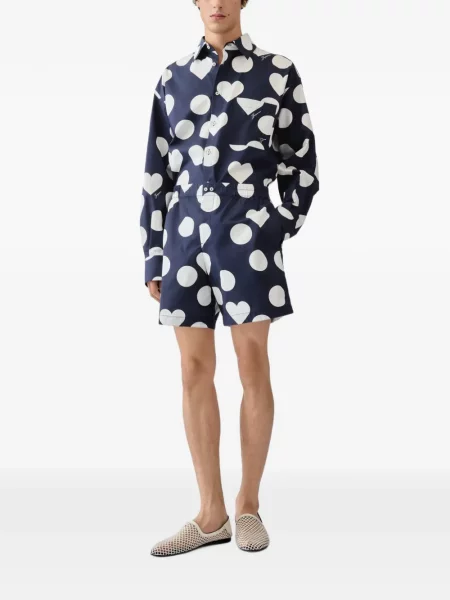 Pantaloni scurți Jacquemus albastru