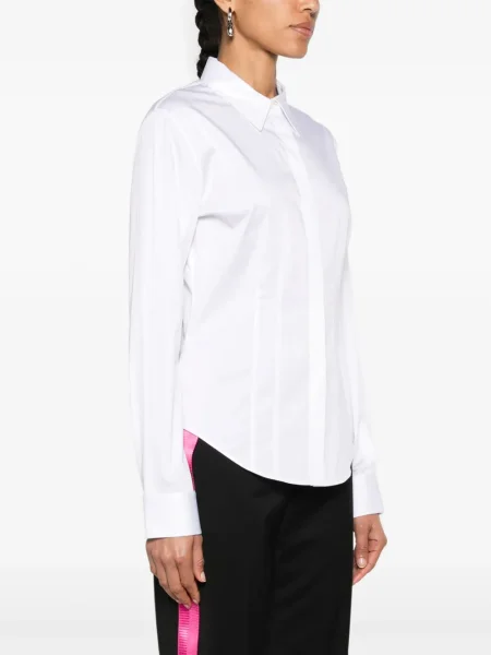 Cămașă Helmut Lang clasică din poplin alb