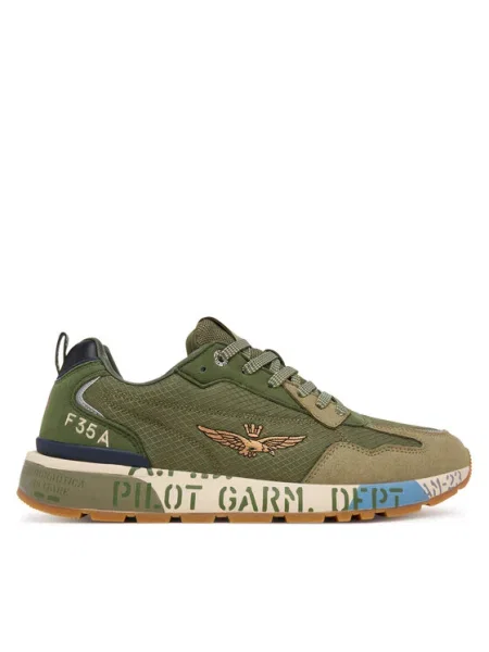 Маратонки Aeronautica Militare SNEAKERS мъжки зелено